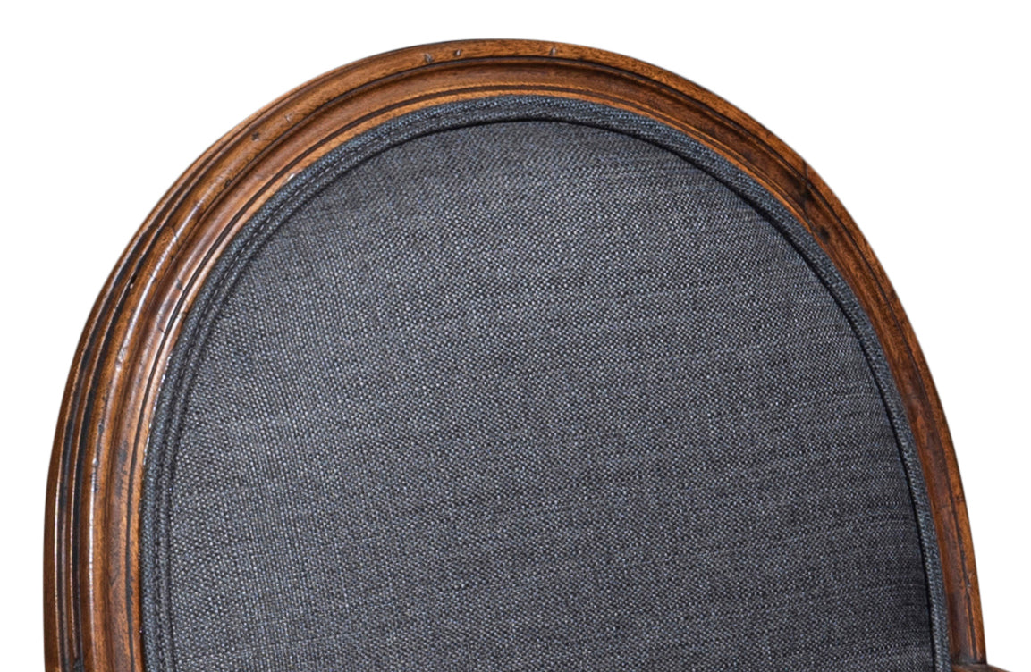 A Medallion Back Louis XVI Style Dining Chairs