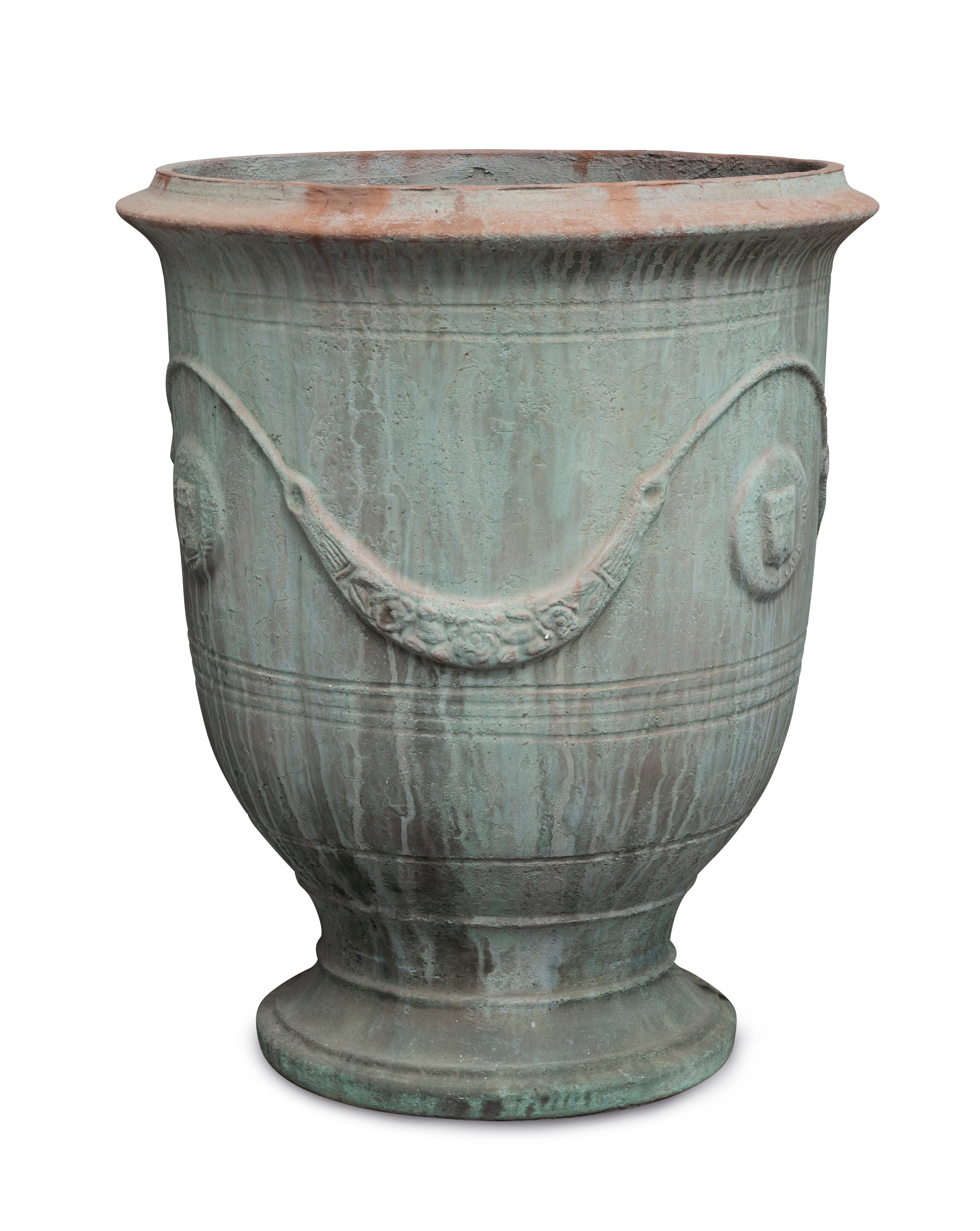 Anduze Pot with Garlands