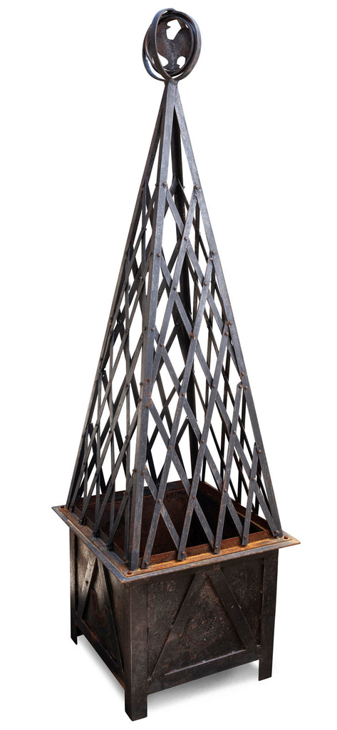 Wrought Iron Planters