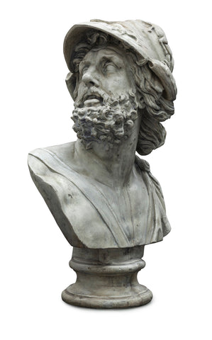 Stone Composite Bust of Menelaos