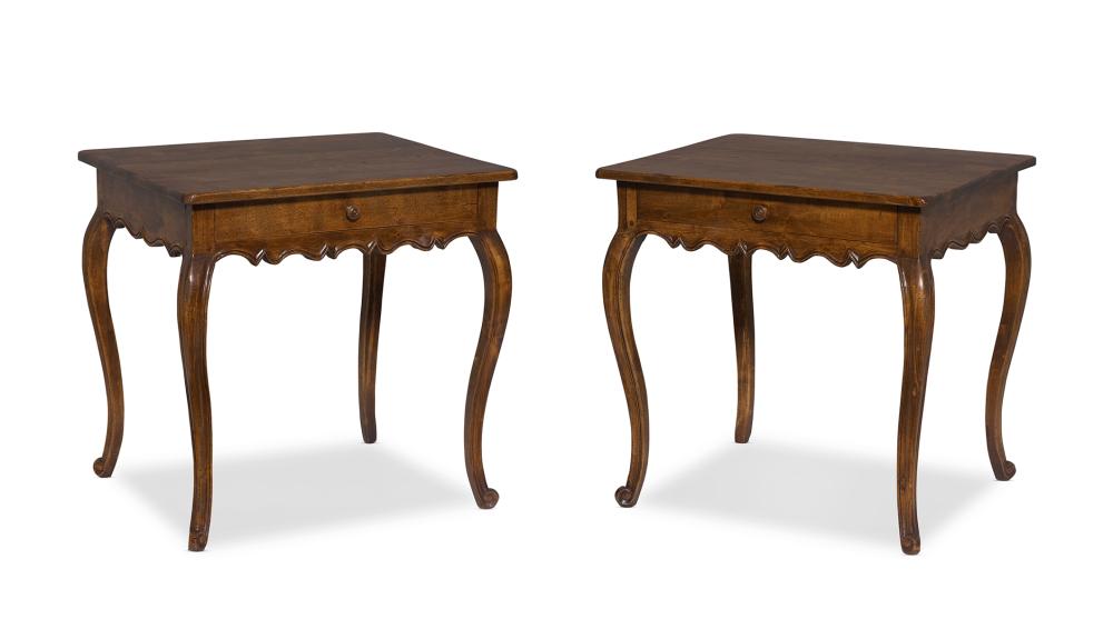 A Pair of French Provincial Style Bedside