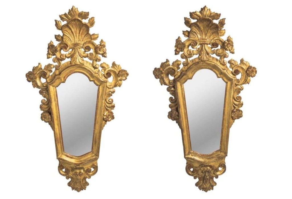 A Pair of French Girandole Giltwood Mirrors (GS. 397)