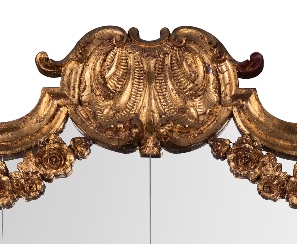 A Large Impressive Gilt-wood Salon Mirror