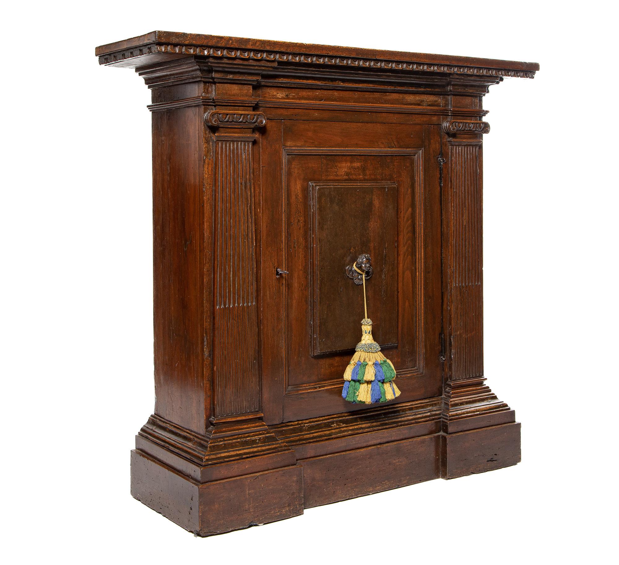 An Italian Neo Classical 18th Century Single Door Cabinet