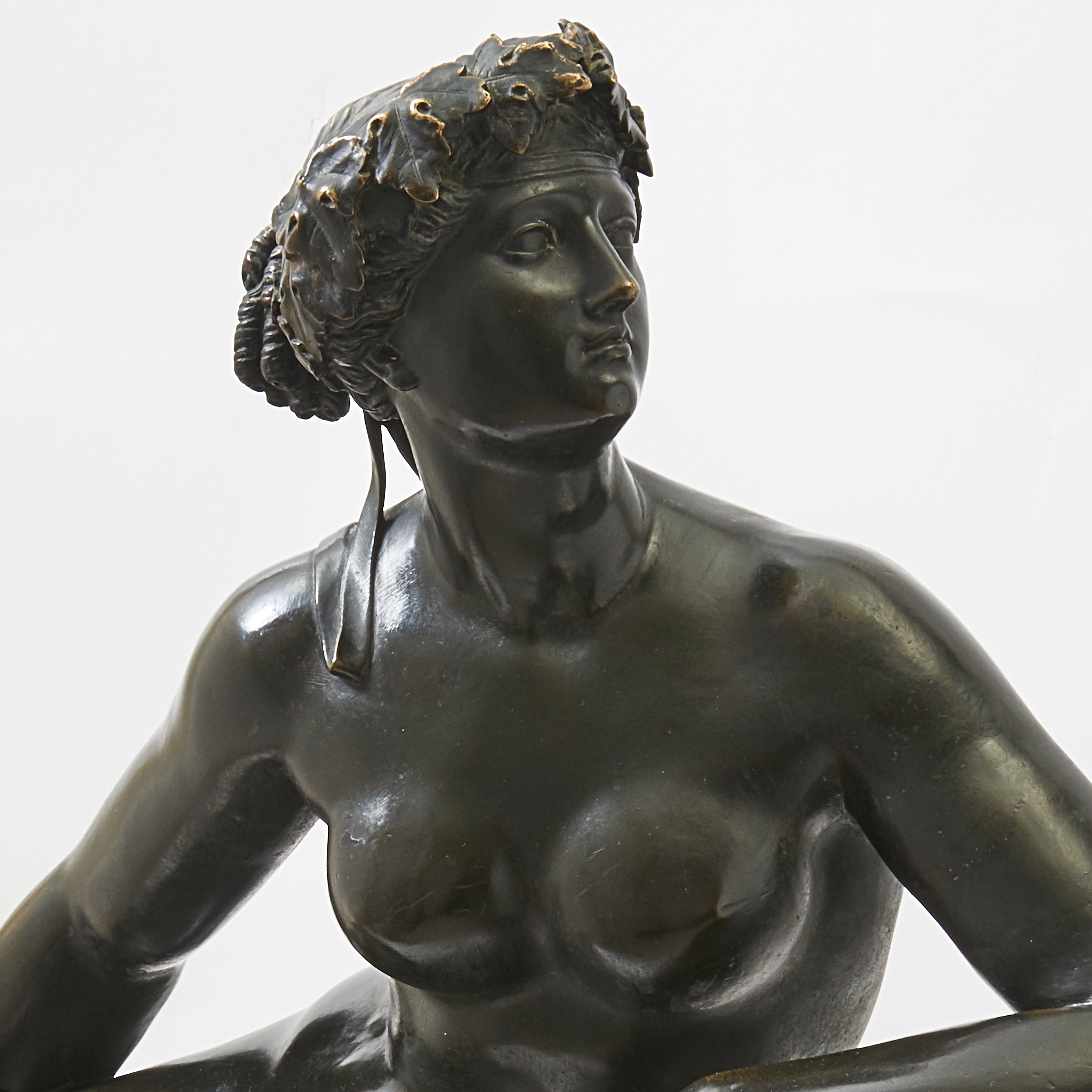 A 19th Century French Bronze Sculpture of “Ariadne on the Panther”