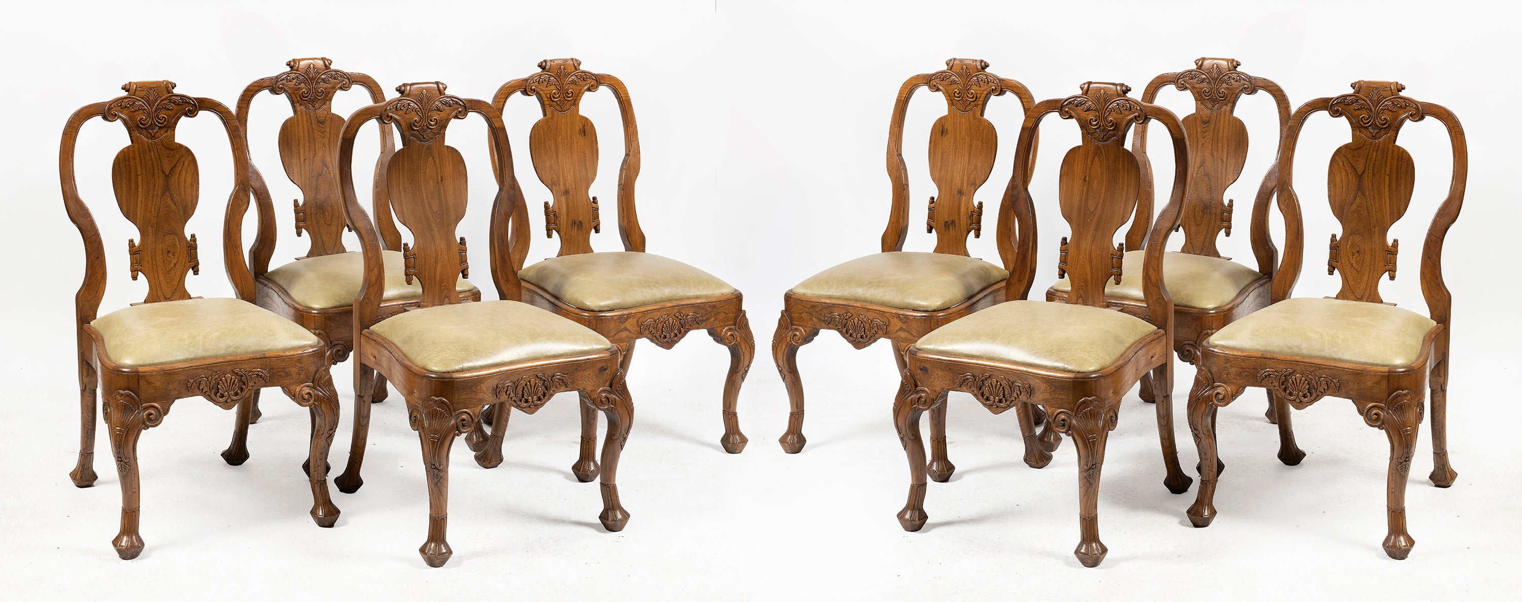 A Queen Anne Style Dining Chair