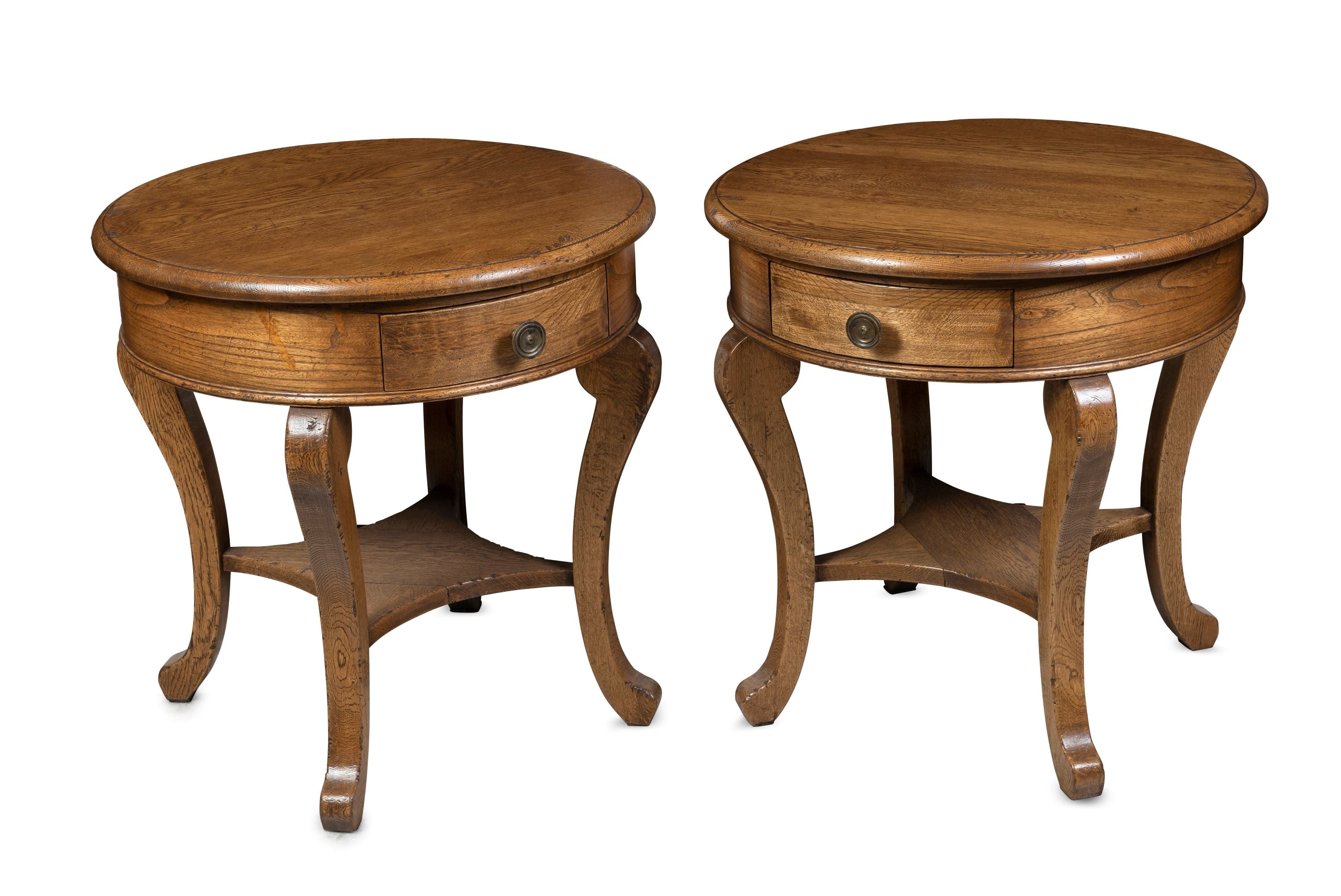 A Pair of Classically Inspired Occasional Table (GS. 455)