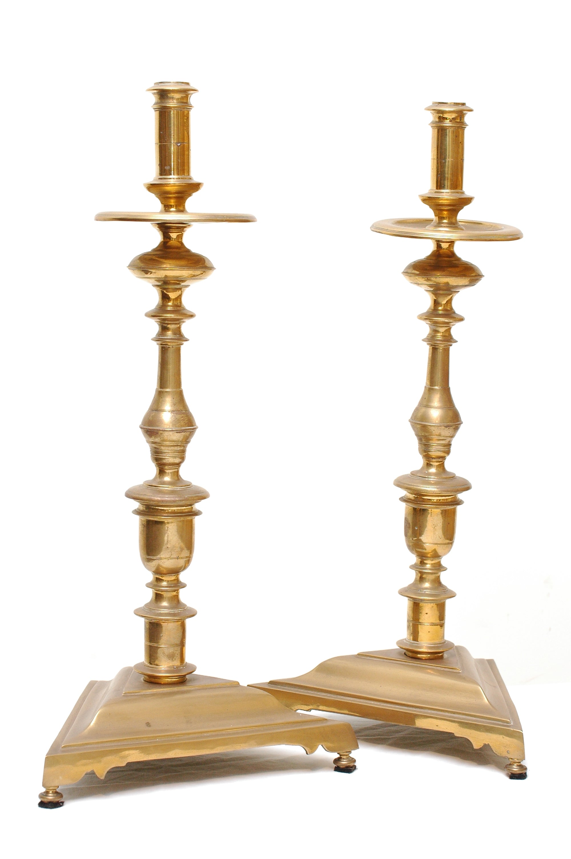 Dutch Brass Candlesticks (GS. 192)