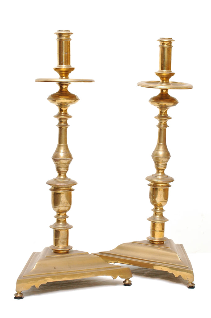 Dutch Brass Candlesticks (GS. 192)