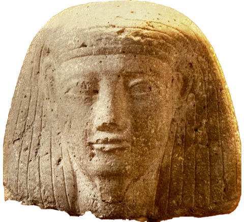 A Stone Composite Egyptian Style Head