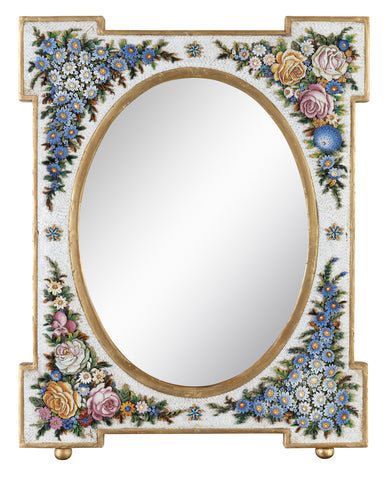 A 19th Century Venetian Micro Mosaic Framed Mirror (GS. 141)