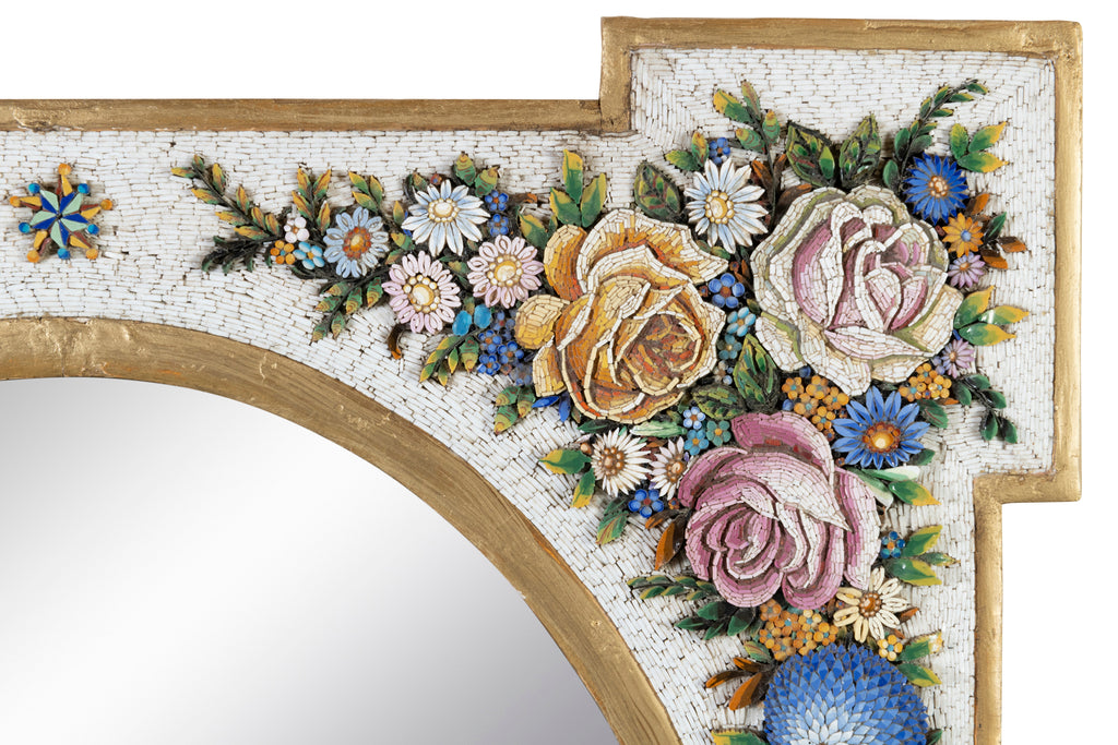 A 19th Century Venetian Micro Mosaic Framed Mirror (GS. 141)