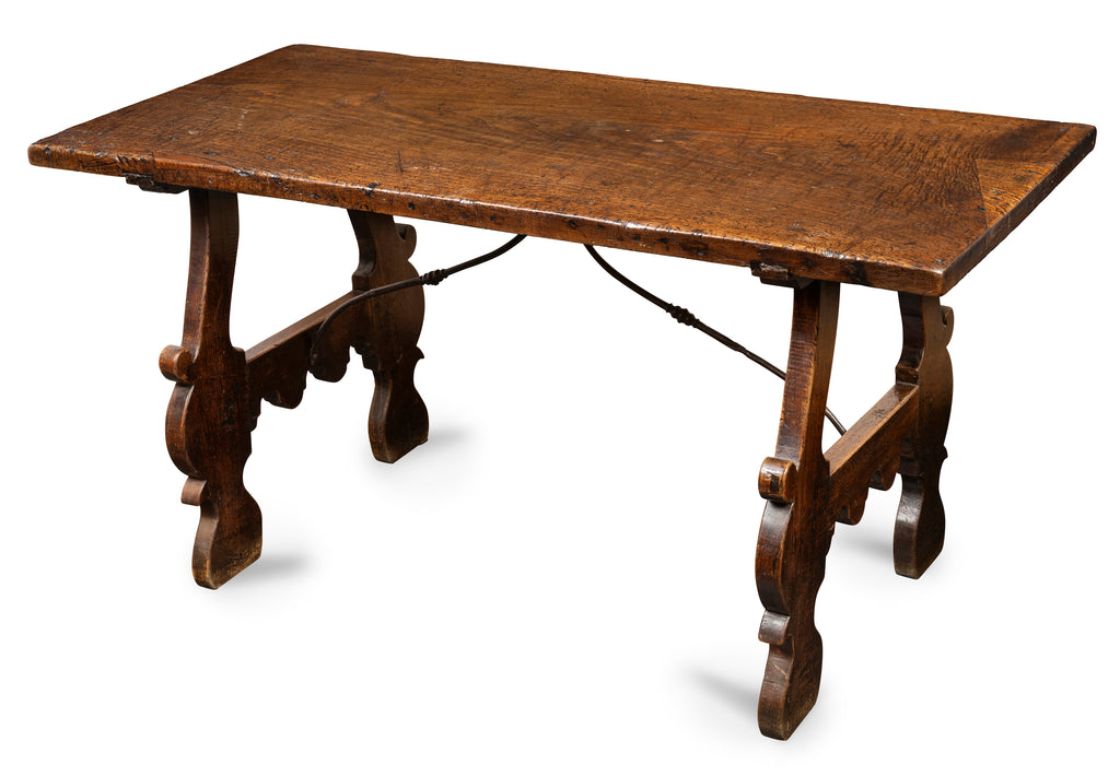 A Spanish Carols II Walnut Side Table (GS 307)