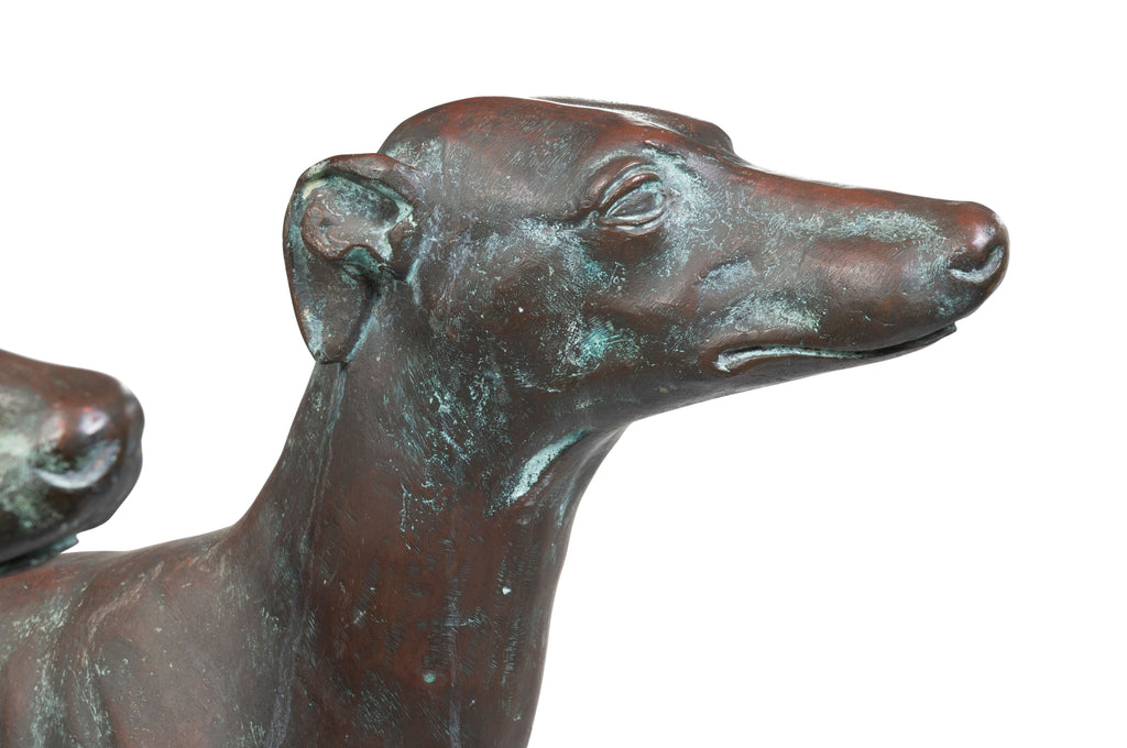 A Pair of Bonze Sight Hounds (GS 8.)