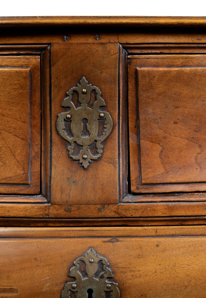 A Liege Walnut Bombe Commode, First Quarter 18th Century (GS 383)