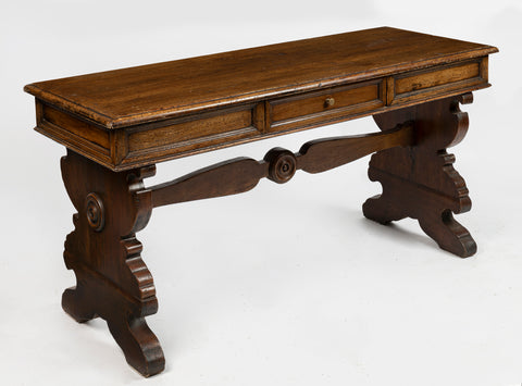 A Tuscan Style Console with Single Drawer