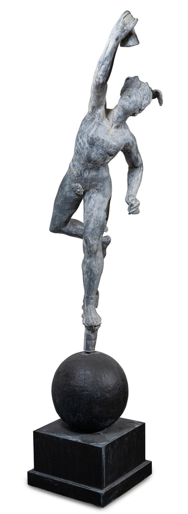 A Lead Model of God Mercury, Circa 19th Century