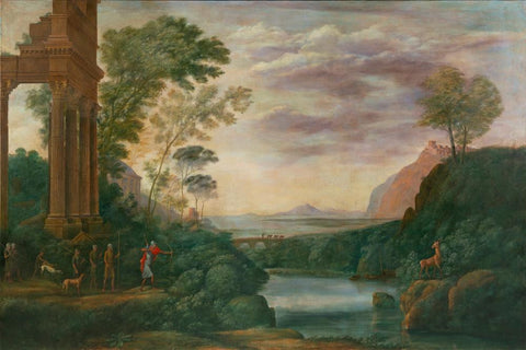 Landscape with Ascanius Shooting the Stag of Sylvia