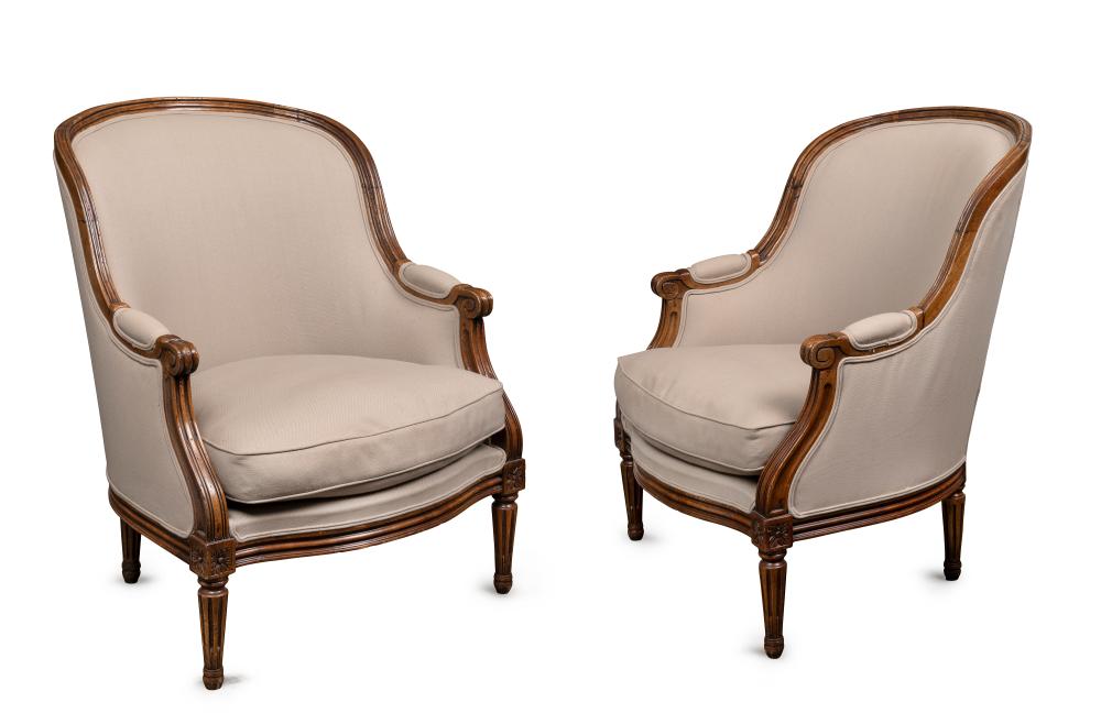 A Louis XVI Style Tub Chair