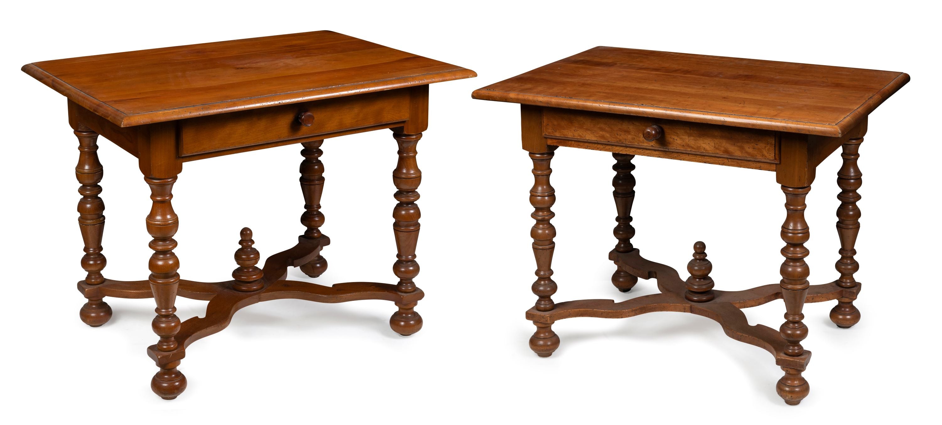 A Pair of English Style Bedside Tables