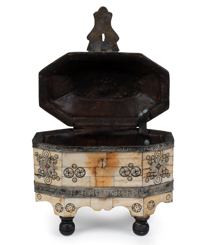 A Moroccan Bone Inlaid Casket (G.S. 429)