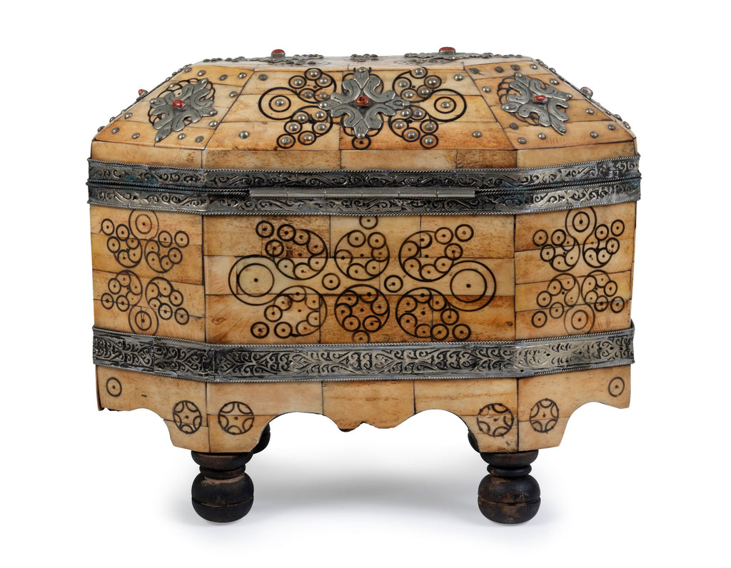A Moroccan Bone Inlaid Casket (G.S. 429)