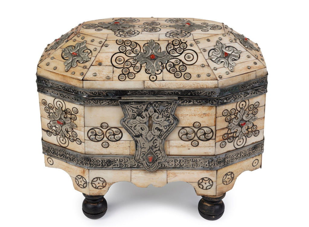 A Moroccan Bone Inlaid Casket (G.S. 429)