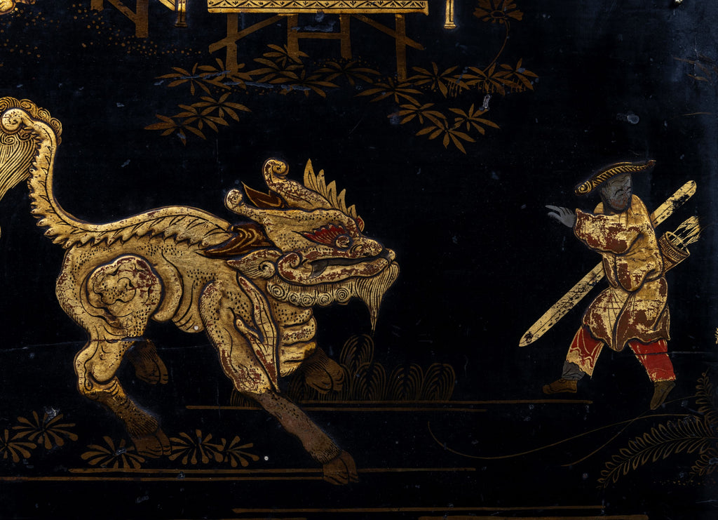 A Chinoiserie Cabinet on Stand (GS. 452)