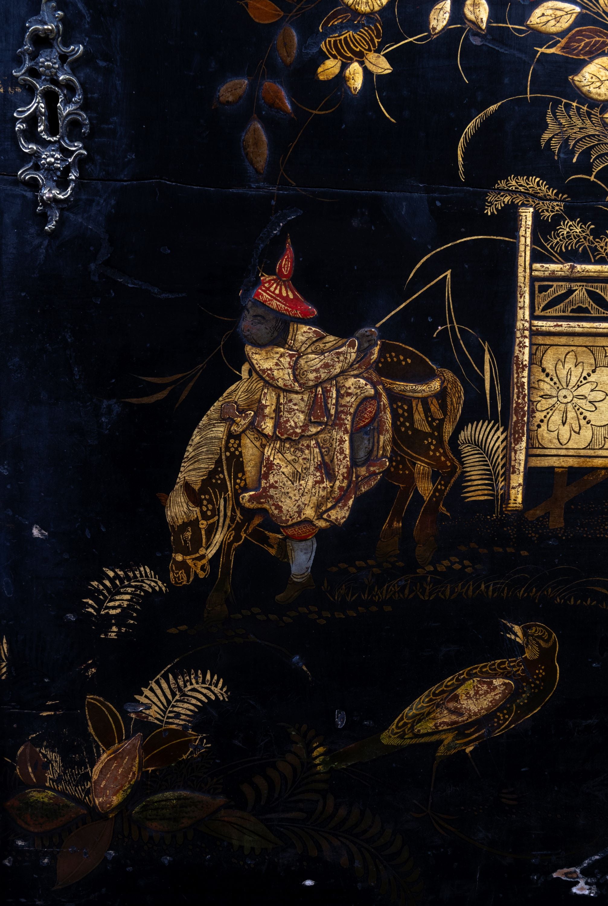A Chinoiserie Cabinet on Stand (GS. 452)