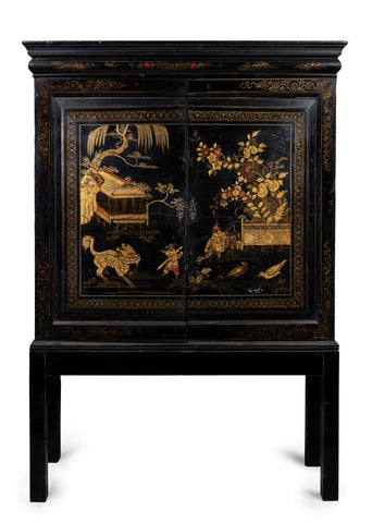 A Chinoiserie Cabinet on Stand (GS. 452)
