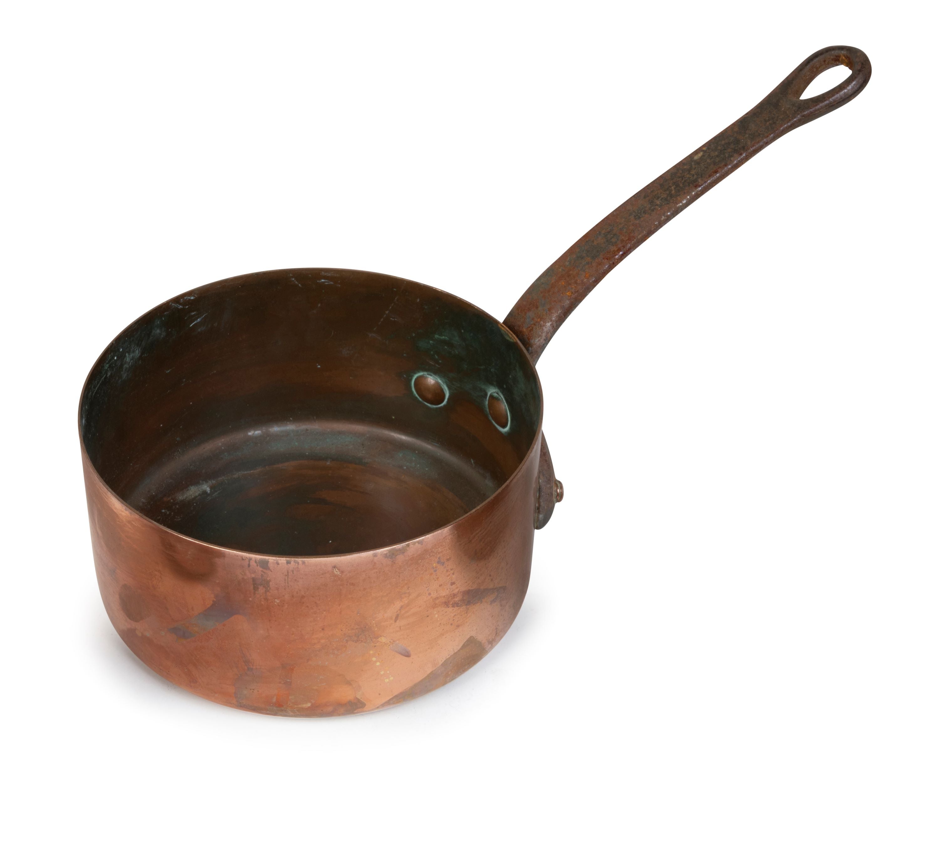 A Set of Copper Saucepans (GS. 439)
