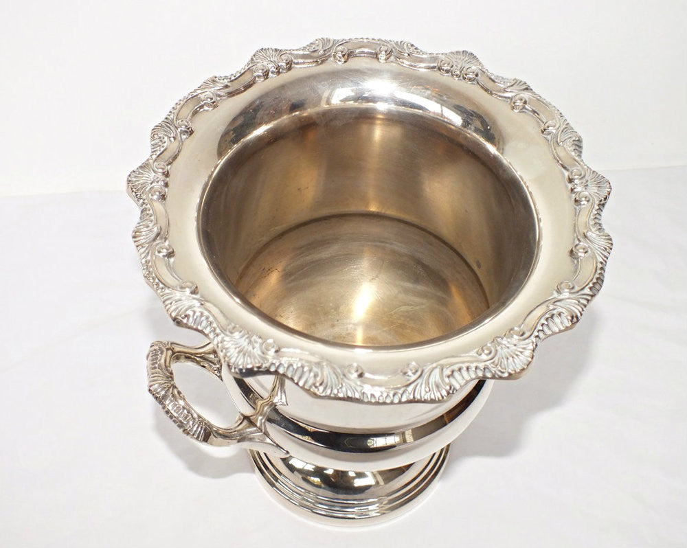 A Saracen Silver Plate Champagne Bucket