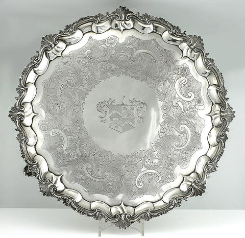 A George III Silver Tray, LONDON 1788