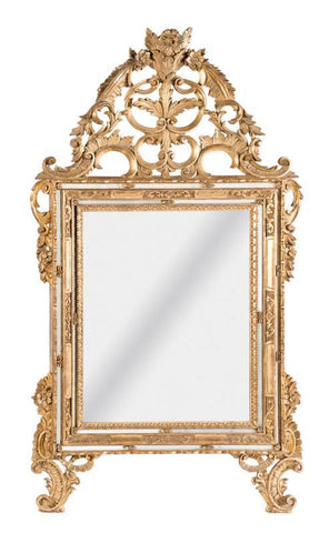 A French Gilt Wood Mirror, 19th Century