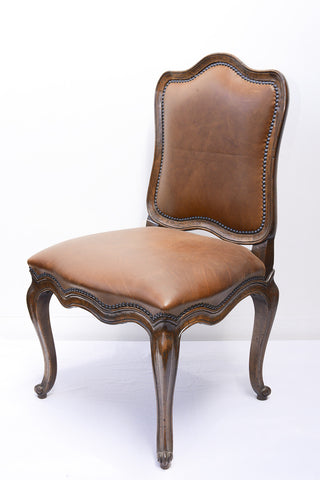 A Set of Eight French Provincial Hamel Style Dining Chairs