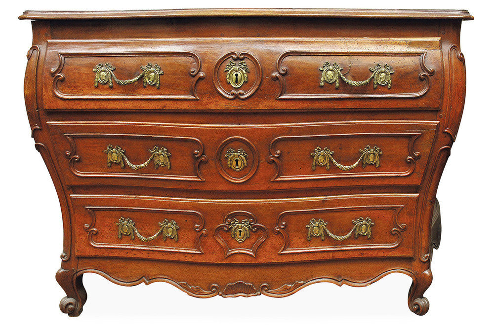 An 18th Century French Walnut Commode