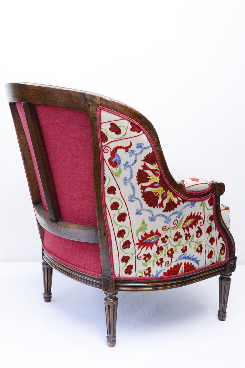 A Louis XVI Style Tub Chair