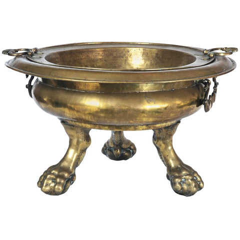A Substantial 19th Century Spanish Copper and Brass Brazier