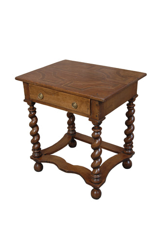 A William and Mary Style Side Table