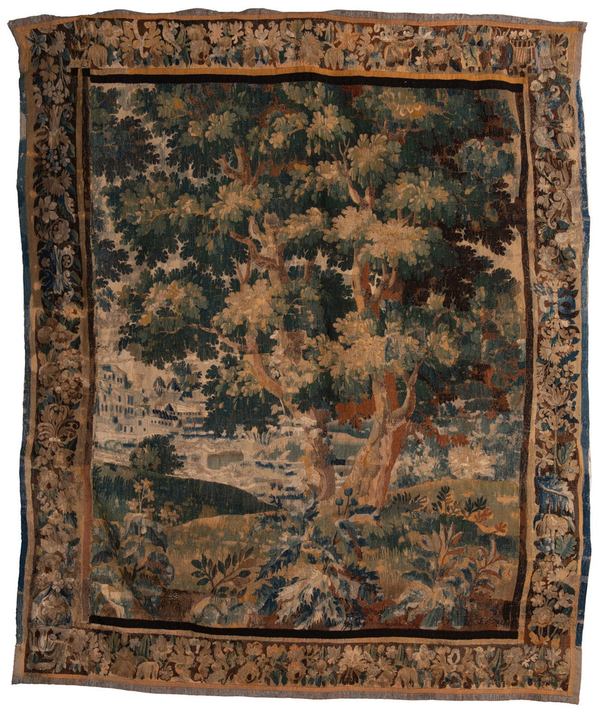 An Early 18th Century Flemish Verdure Tapestry