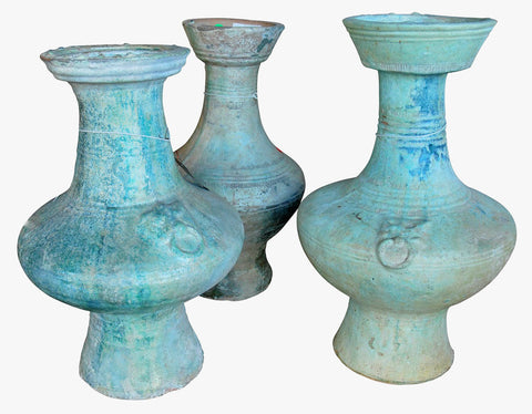 Three Chinese Han Period Vases