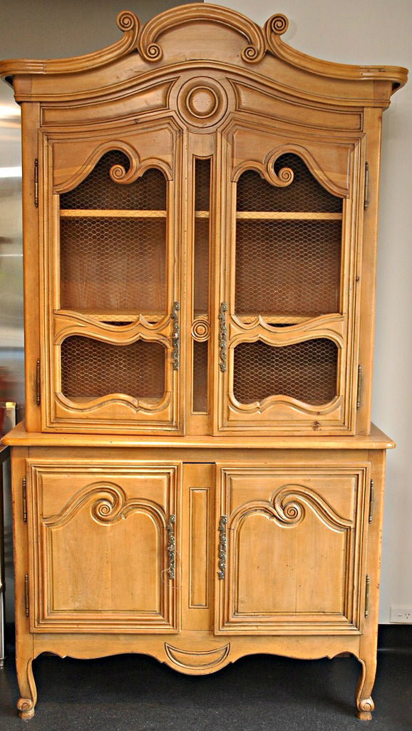 A French Provincial Buffet a Deux Corps