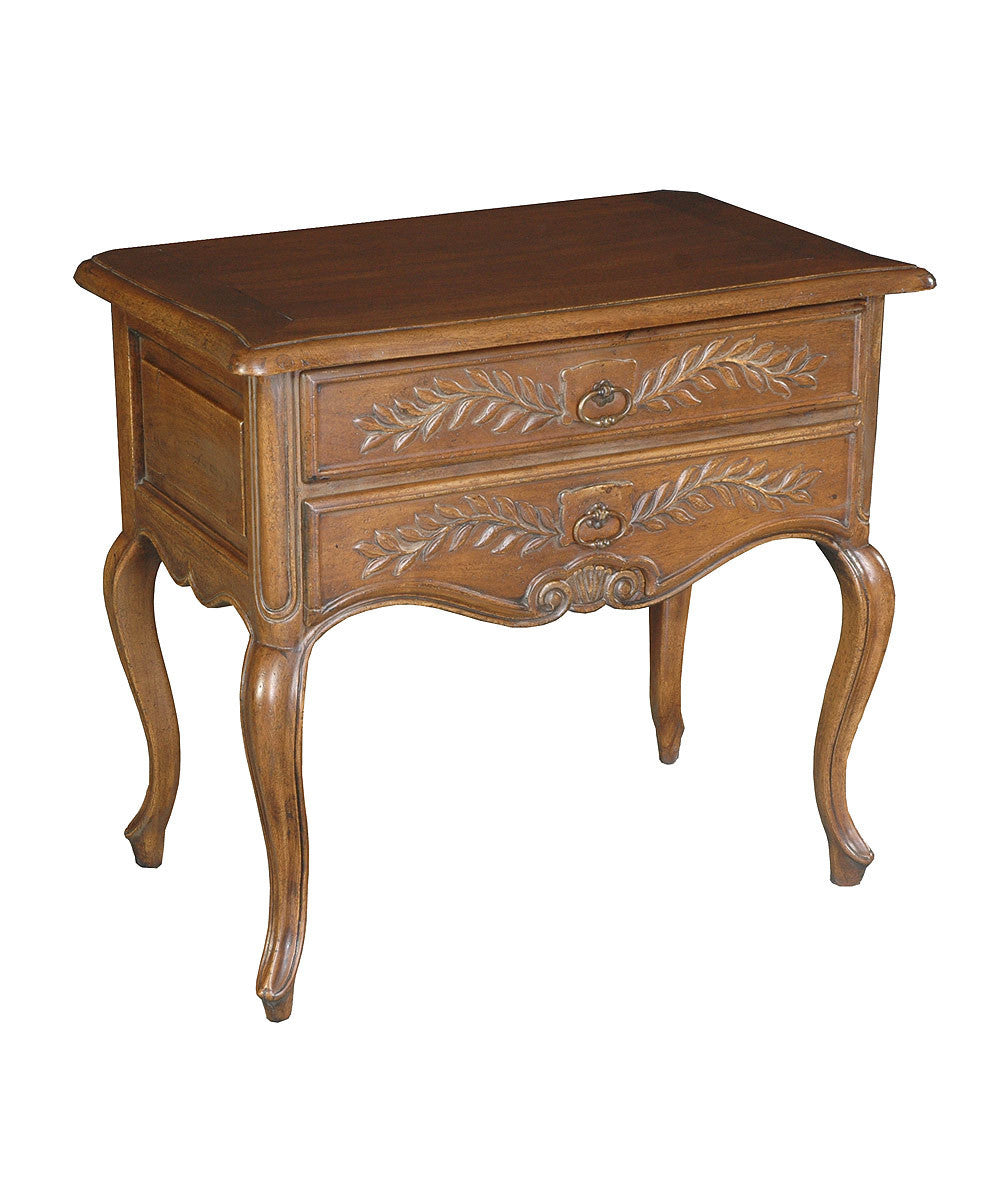 A Louis XV Style Fern Motif Occasional Table