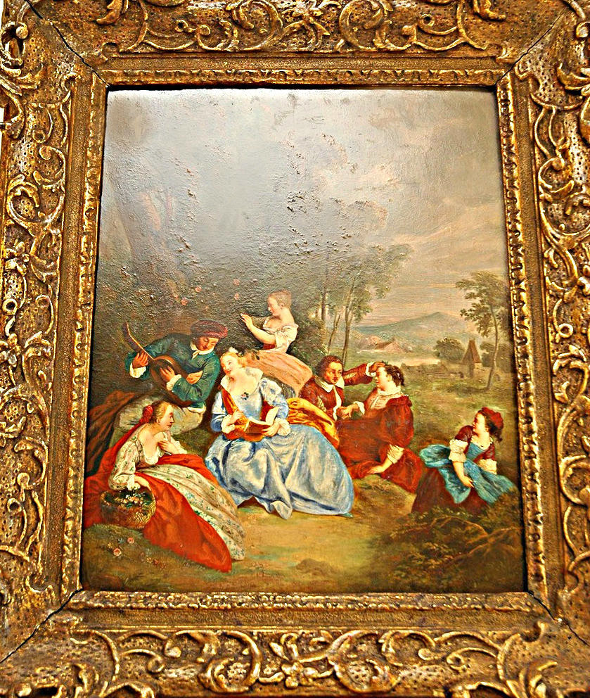 A Pair of 18th Century French Paintings