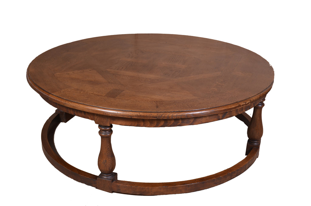 Round French Provincial Style Coffee Table