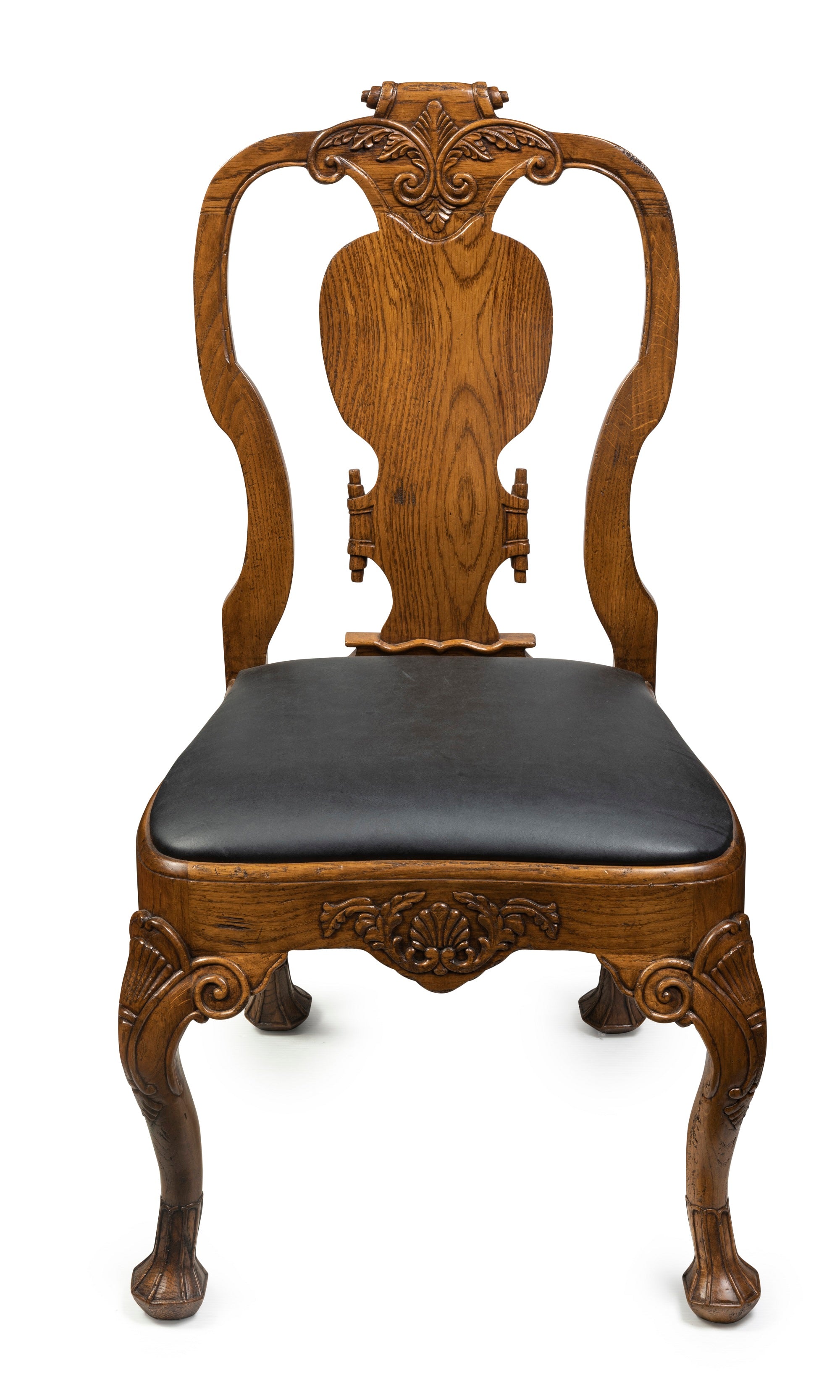 A Queen Anne Style Dining Chair