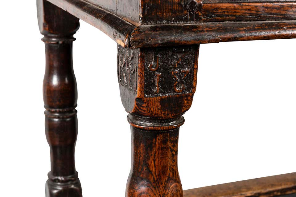 An Early 18th Century English Oak Refectory Table