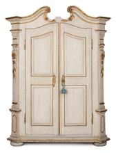 A Tuscan 18th Century Gilt Painted Cupboard