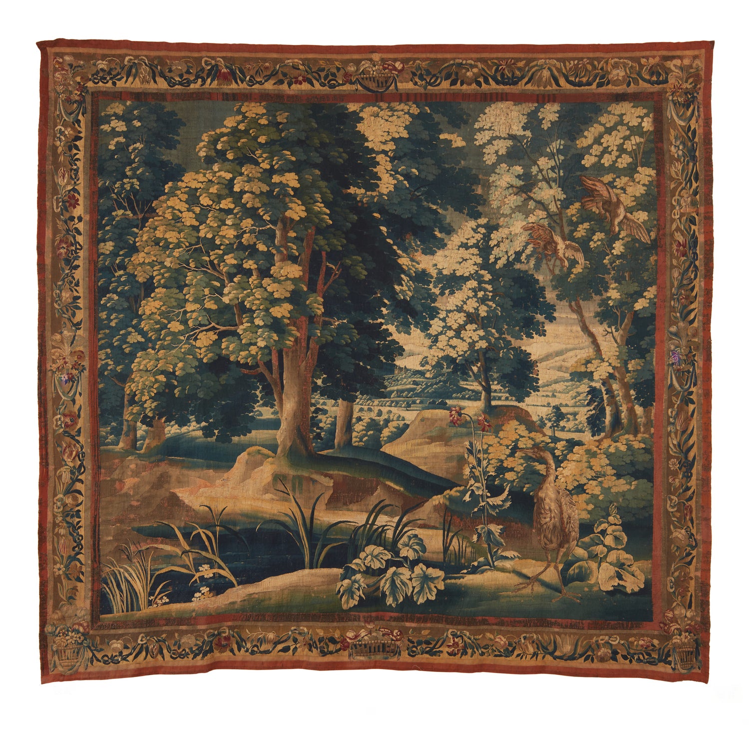 A Late 17th Century Verdure Tapestry