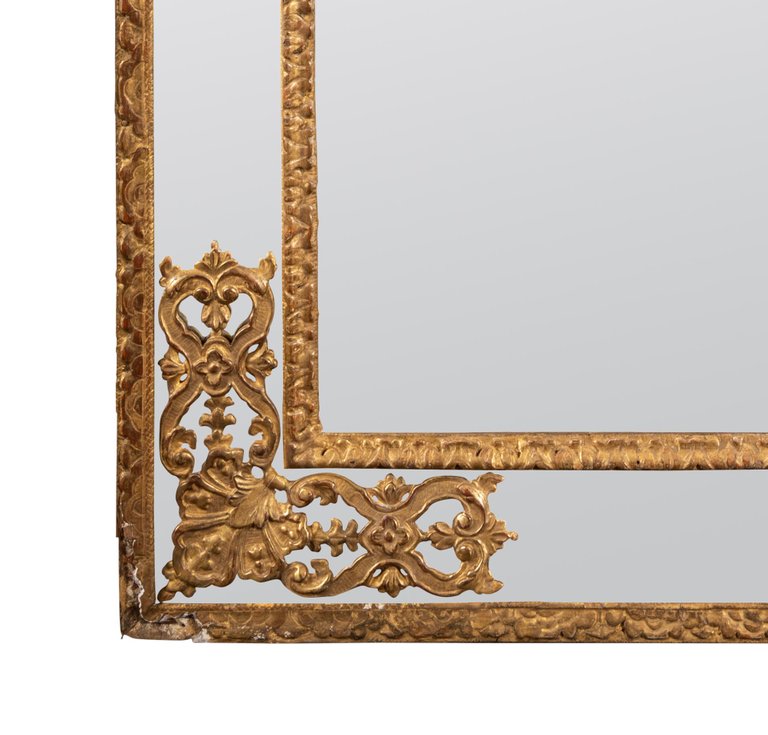 Early 19th Century French Gilt Louis XV Style Mirror